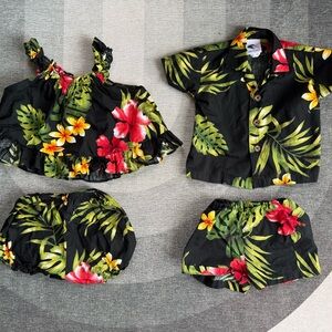Hawaiian Luau, Aloha Outfit Set (bundle of 2)
